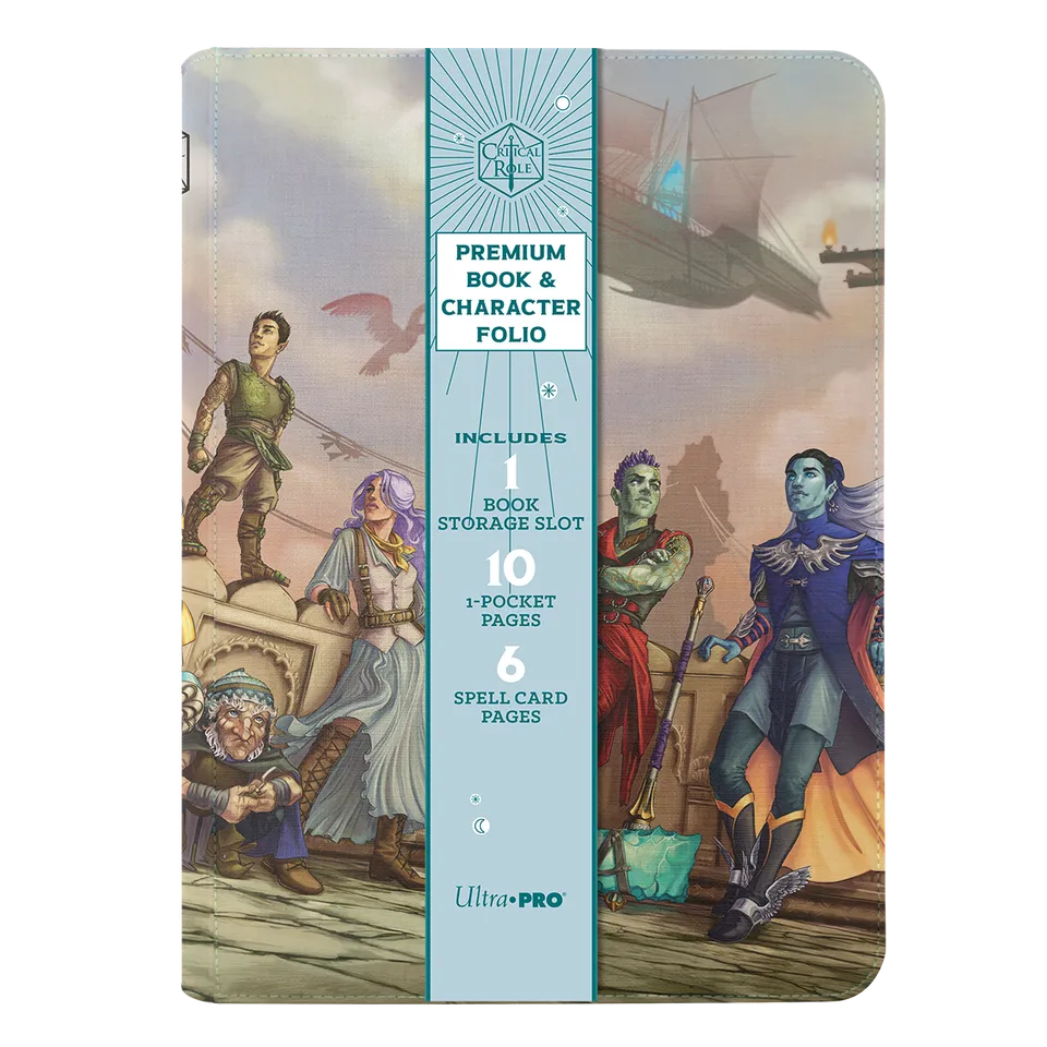 ultra-pro-critical-role-bells-hells-team-lineup-book-folio-aus-leatherette image 1