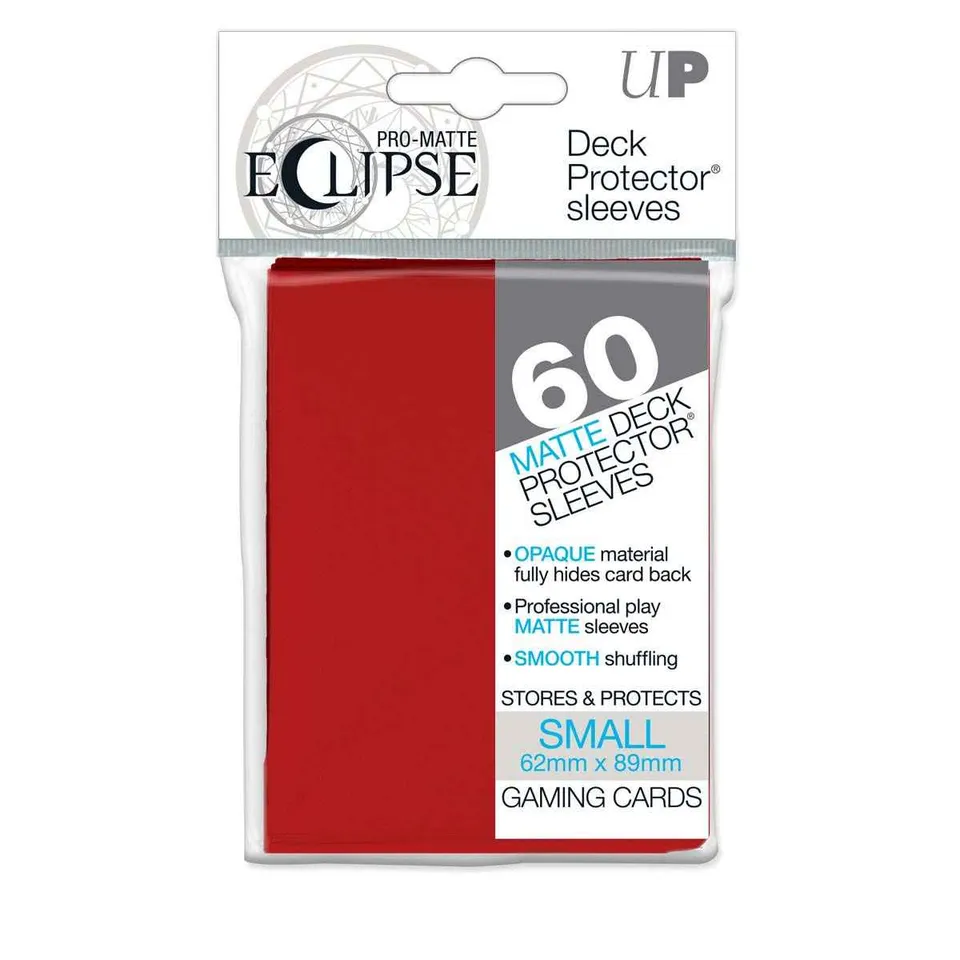 ultra-pro-pro-matte-eclipse-apple-red-small-h-llen-60ct-yu-gi-oh image 1