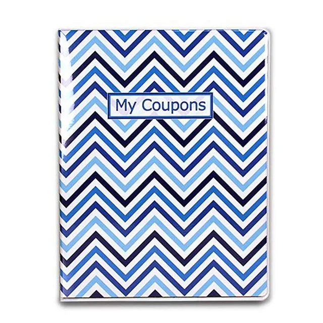 ultra-pro-9-pocket-chevron-blue-coupon-organizer-portfolio-f-r-180-coupons image 1