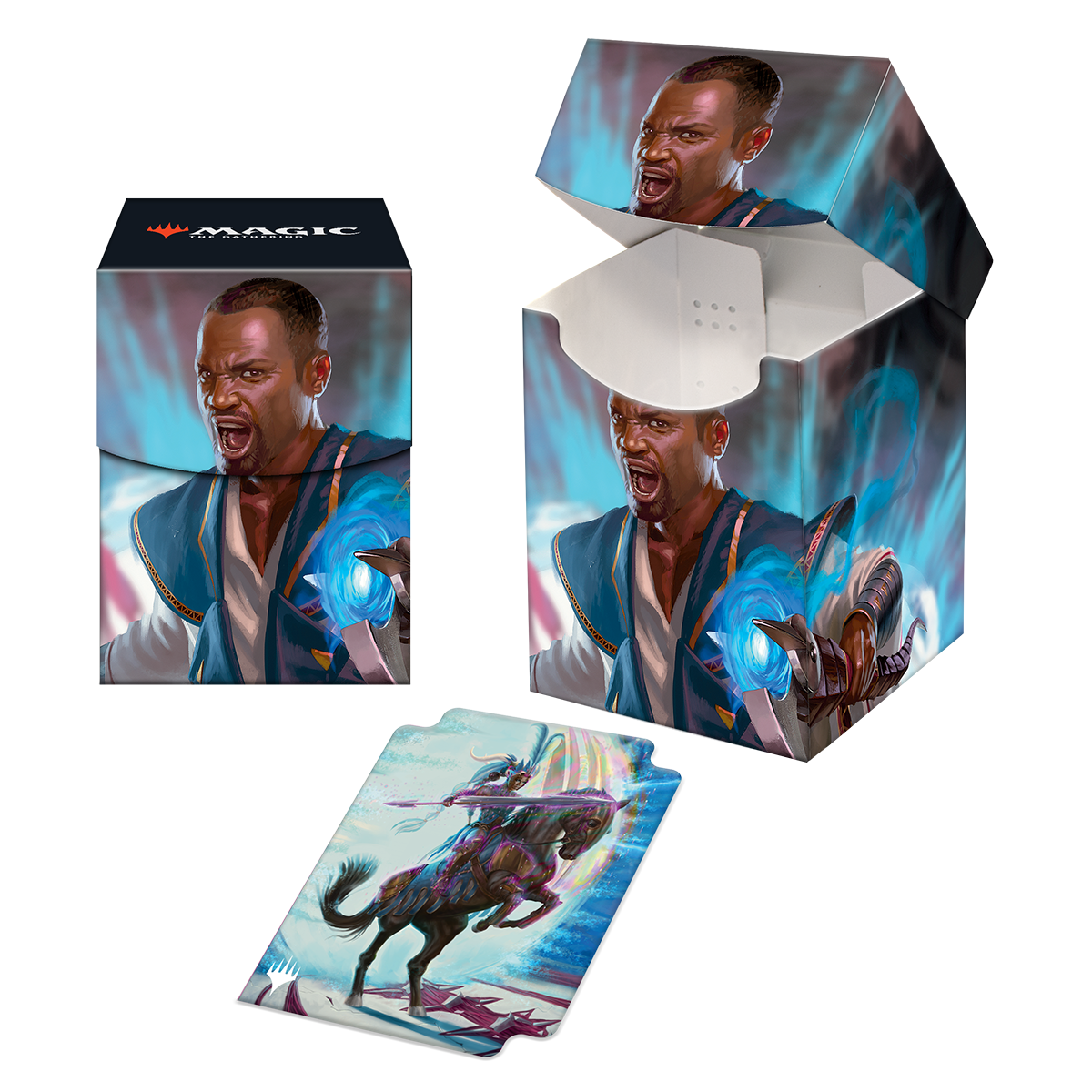 ultra-pro-march-of-the-machine-100-deck-box-teferi-akosa-f-r-magic-the-gathering image 1