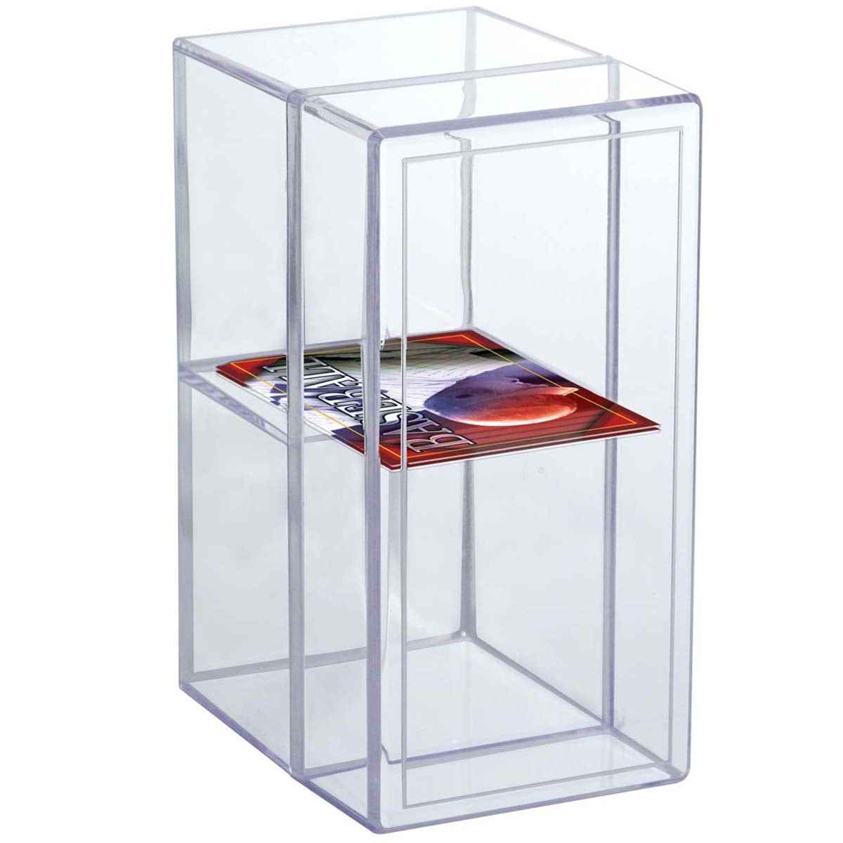 ultra-pro-2-piece-2-compartment-clear-card-box-sammelbox image 2