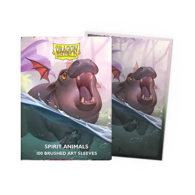 dragon-shield-brushed-art-sleeves-100er-the-snortle image 1
