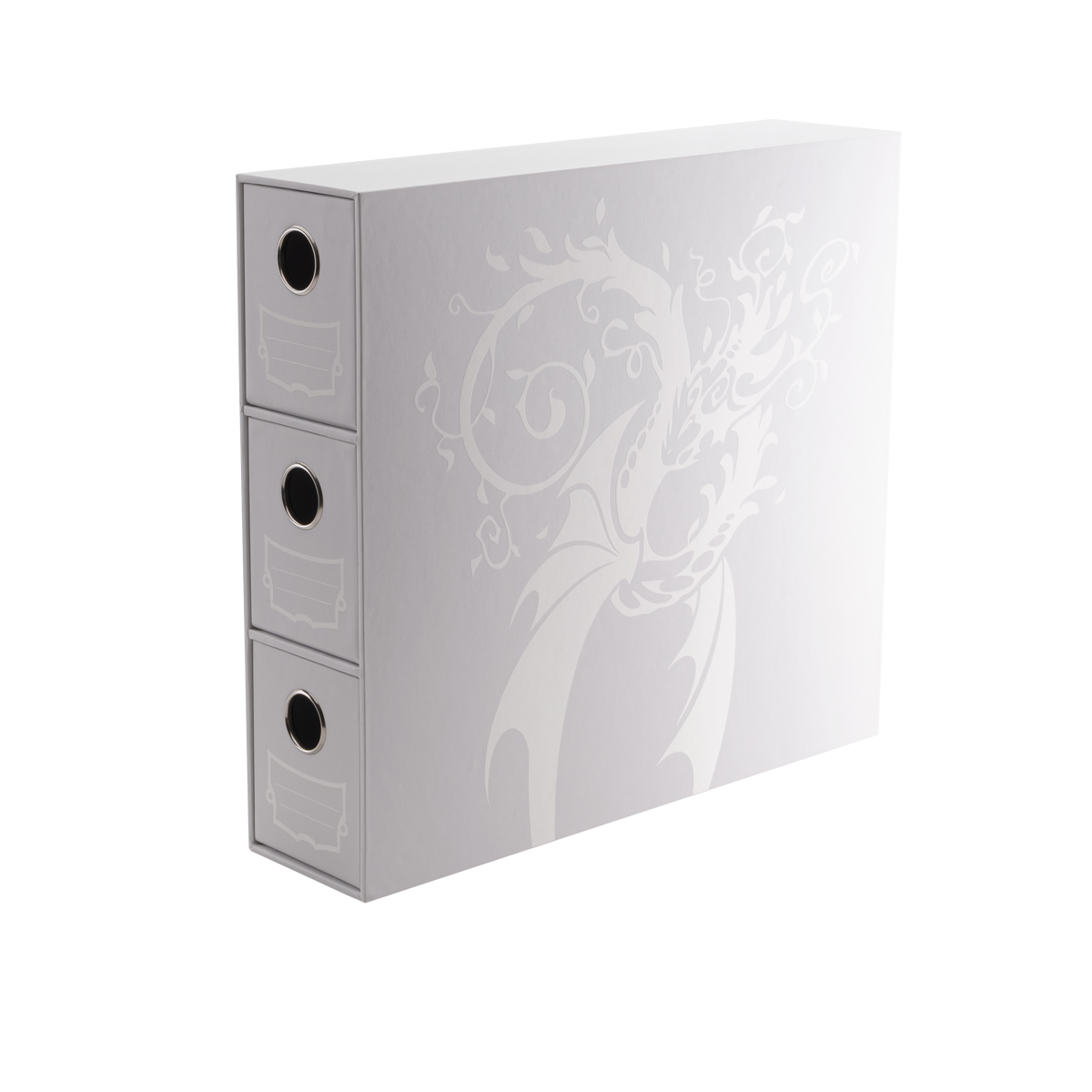 dragon-shield-fortress-3-card-drawers-vertikal-wei image 1