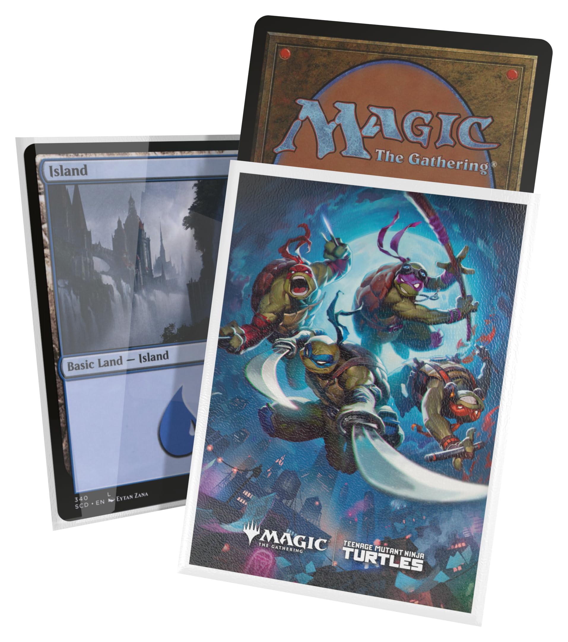 ultimate-guard-art-sleeves-mtg-teenage-mutant-ninja-turtles-turtle-van-100-h-lle image 6