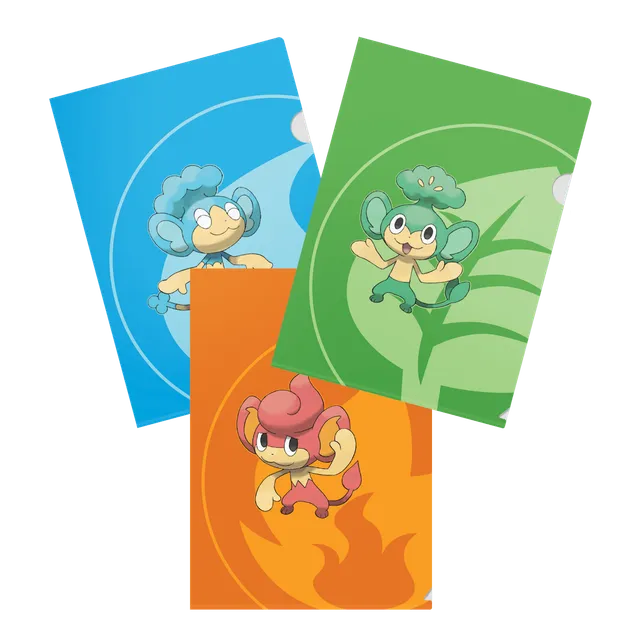 ultra-pro-pok-mon-tournament-folios-pansage-pansear-panpour-3er-pack-a4-decklist image 1