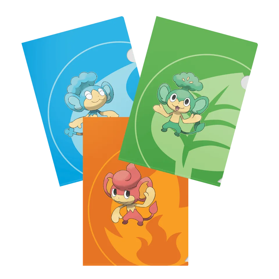 ultra-pro-pok-mon-tournament-folios-pansage-pansear-panpour-3er-pack-a4-decklist image 1
