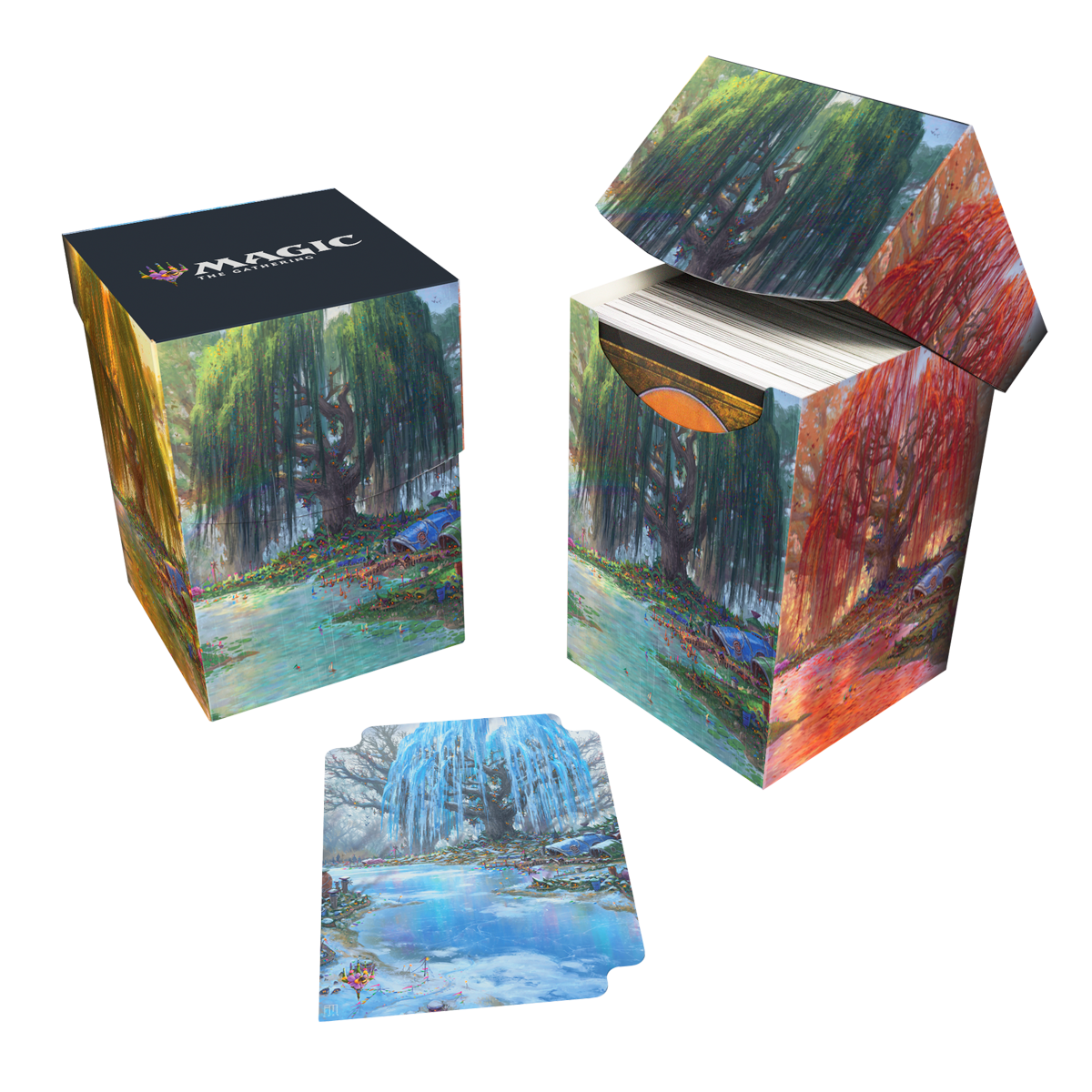 ultra-pro-bloomburrow-three-tree-city-summer-100-deck-box-f-r-magic-the-gatherin image 1