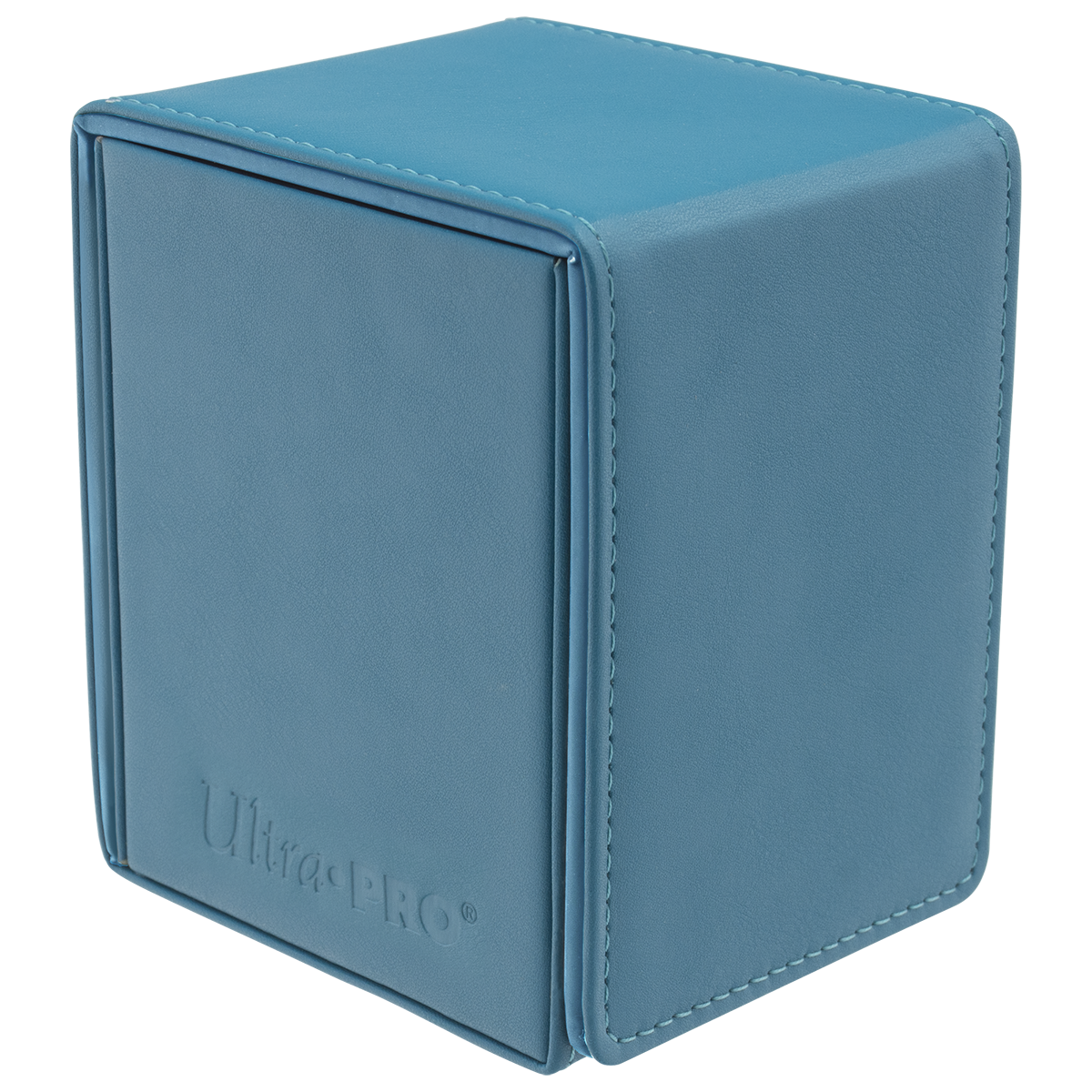 ultra-pro-vivid-alcove-flip-deck-box-teal-f-r-100-standard-karten image 1
