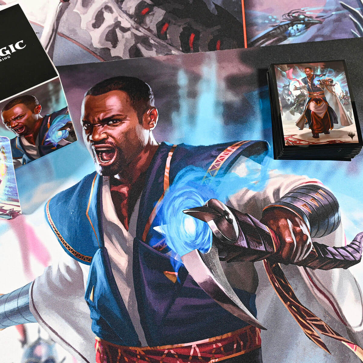 ultra-pro-march-of-the-machine-100-deck-box-teferi-akosa-f-r-magic-the-gathering image 3
