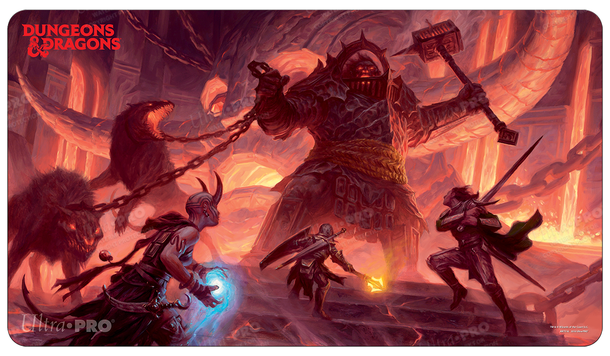 ultra-pro-dungeons-dragons-fire-giant-standard-gaming-playmat image 1