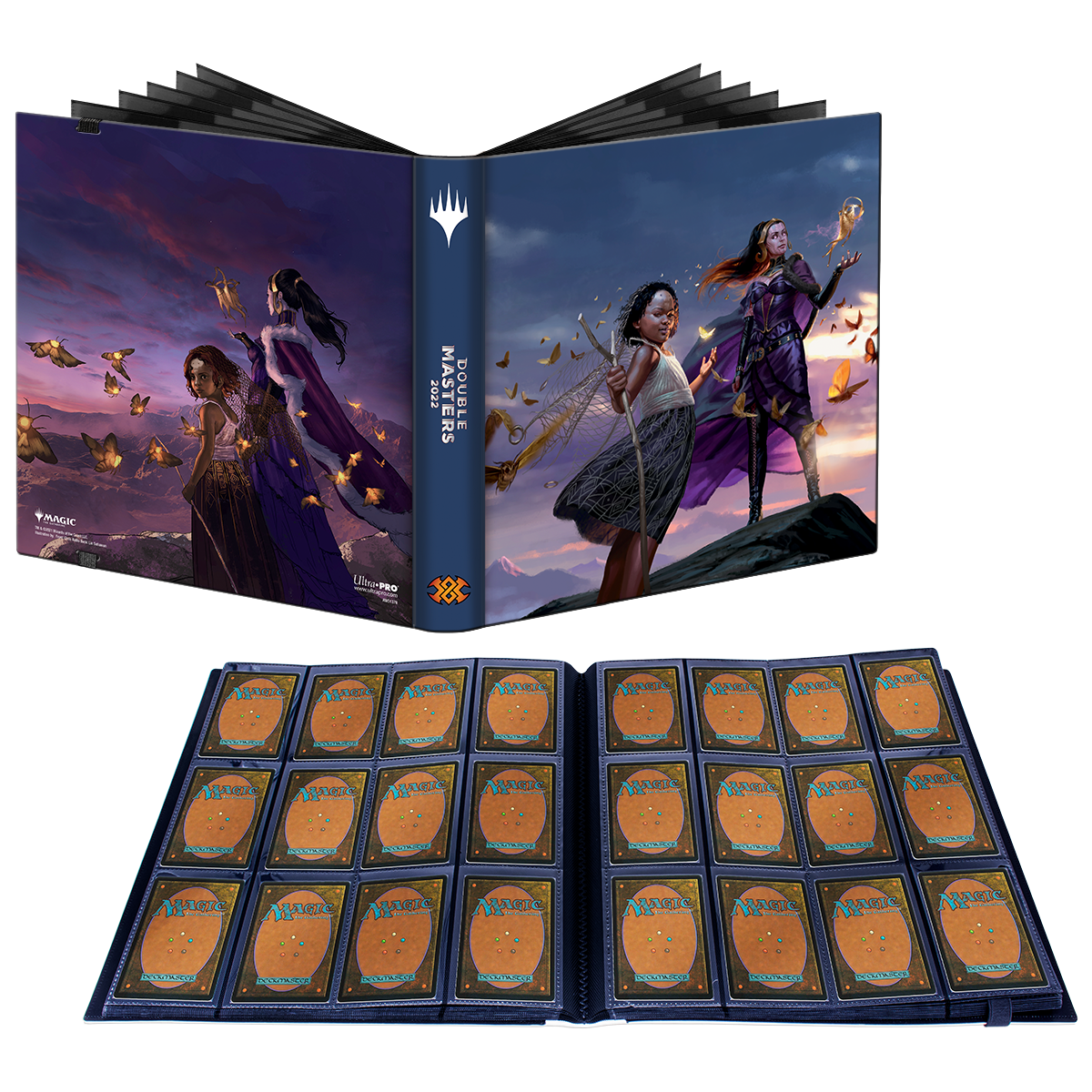 ultra-pro-double-masters-liliana-und-aminatou-12-pocket-pro-binder-f-r-magic-the image 2