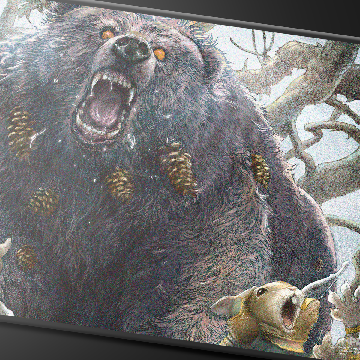 ultra-pro-bloomburrow-lumra-bellow-of-the-woods-stitched-playmat-f-r-magic-the-g image 2
