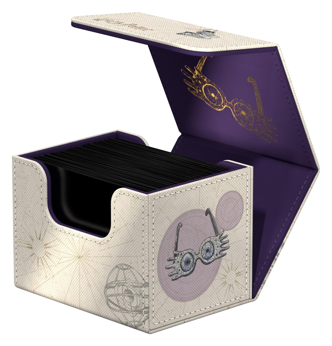 ultimate-guard-sidewinder-100-xenoskin-harry-potter-luna-lovegood-deck-box image 5