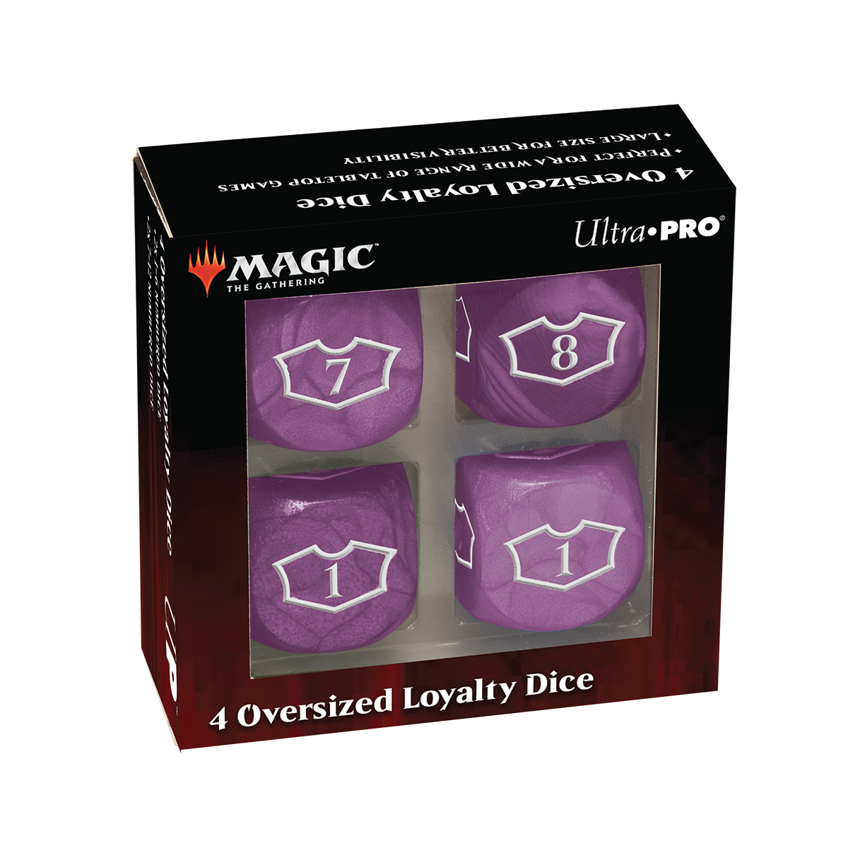ultra-pro-deluxe-d6-loyalty-w-rfelset-4-tlg-7-12-f-r-magic-the-gathering image 4