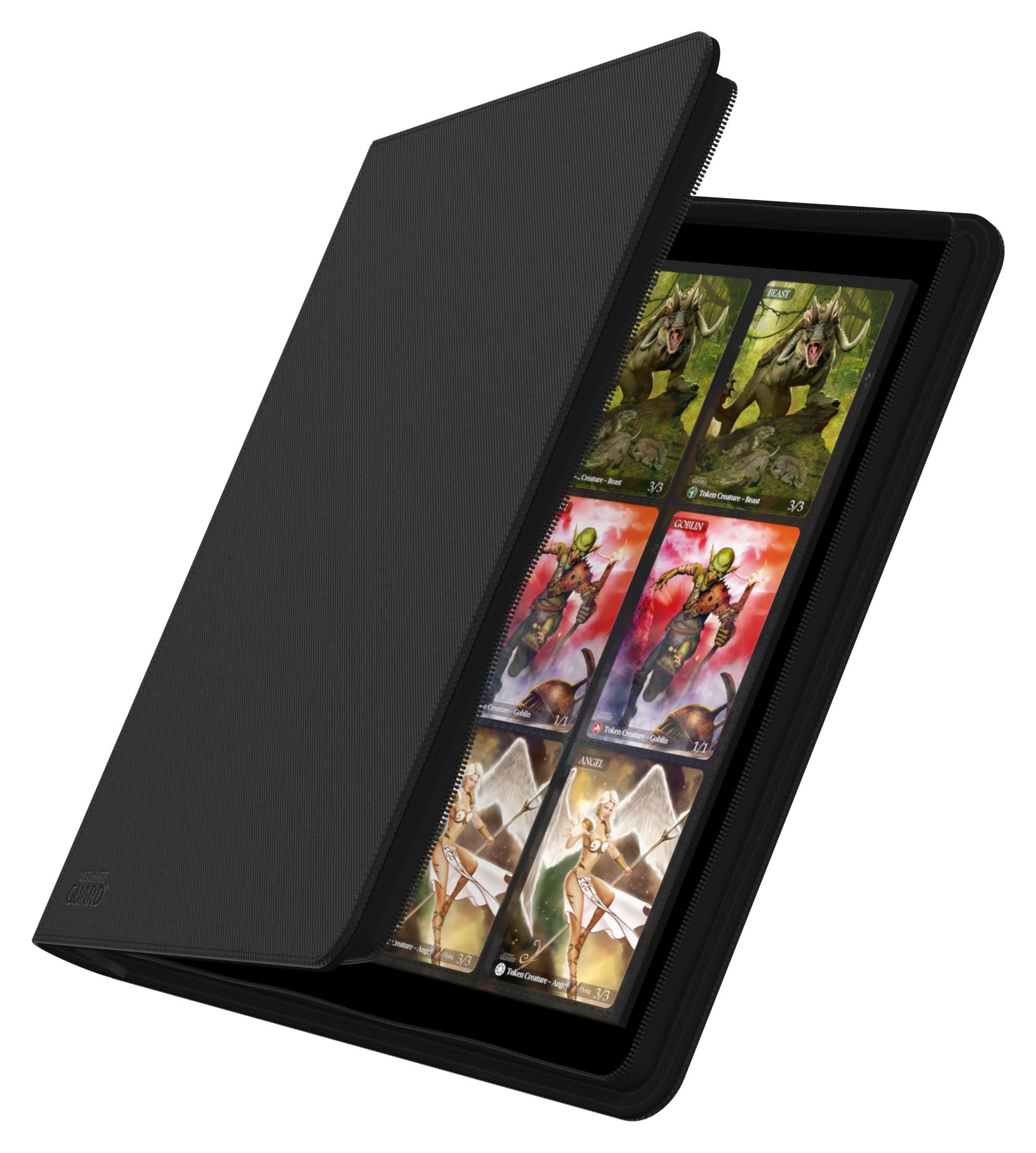 ultimate-guard-12-pocket-quadrow-zipfolio-xenoskin-kartenmappe-schwarz-f-r-480-k image 3