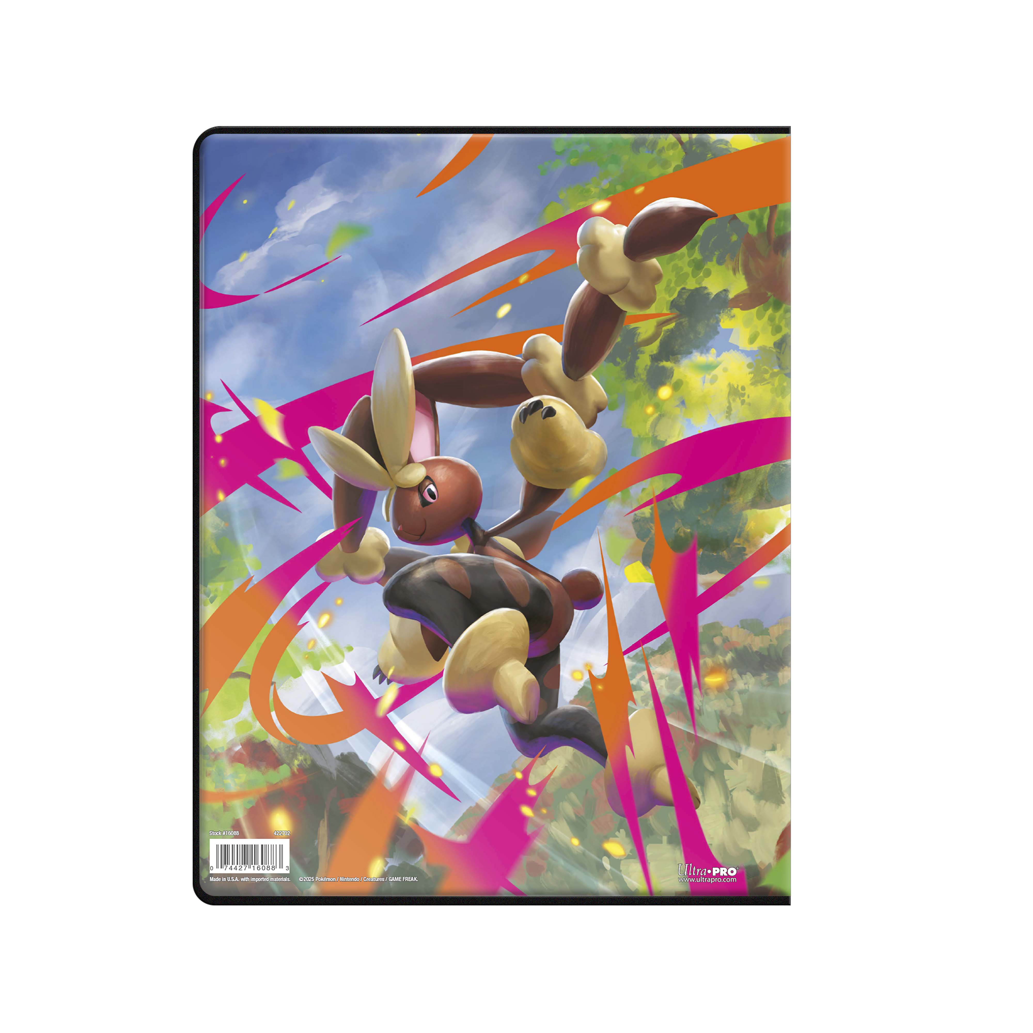 ultra-pro-mega-evolution-phantasmal-flames-9-pocket-portfolio-f-r-pok-mon-tcg image 3