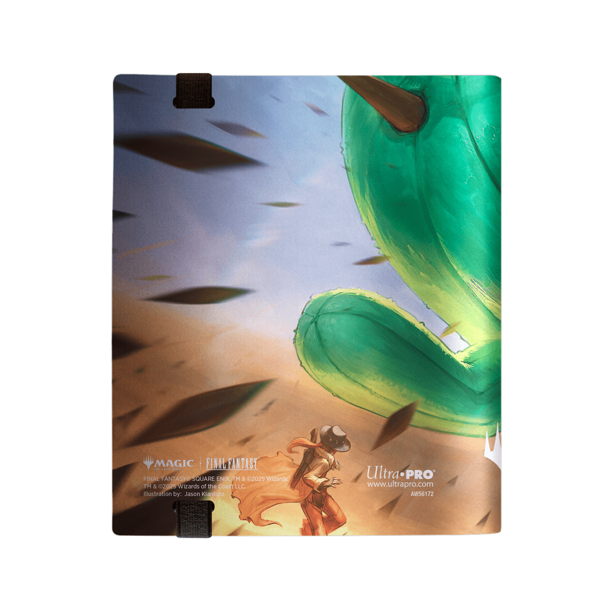 ultra-pro-magic-the-gathering-final-fantasy-jumbo-cactuar-4-pocket-pro-binder image 2