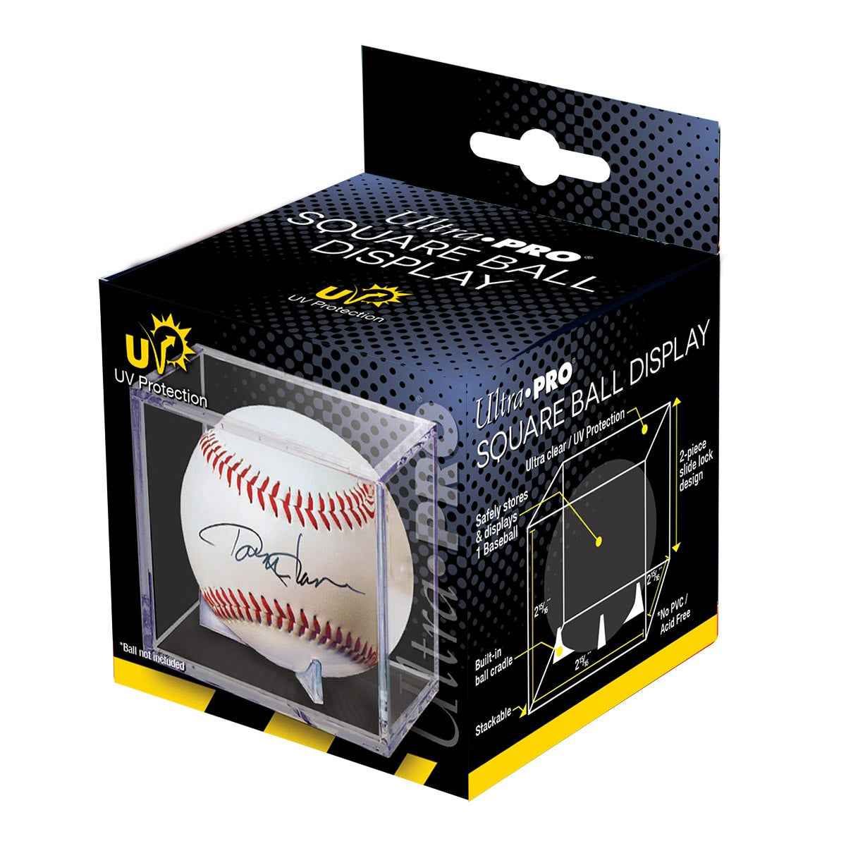 ultra-pro-baseball-clear-square-display-case-mit-uv-schutz image 2