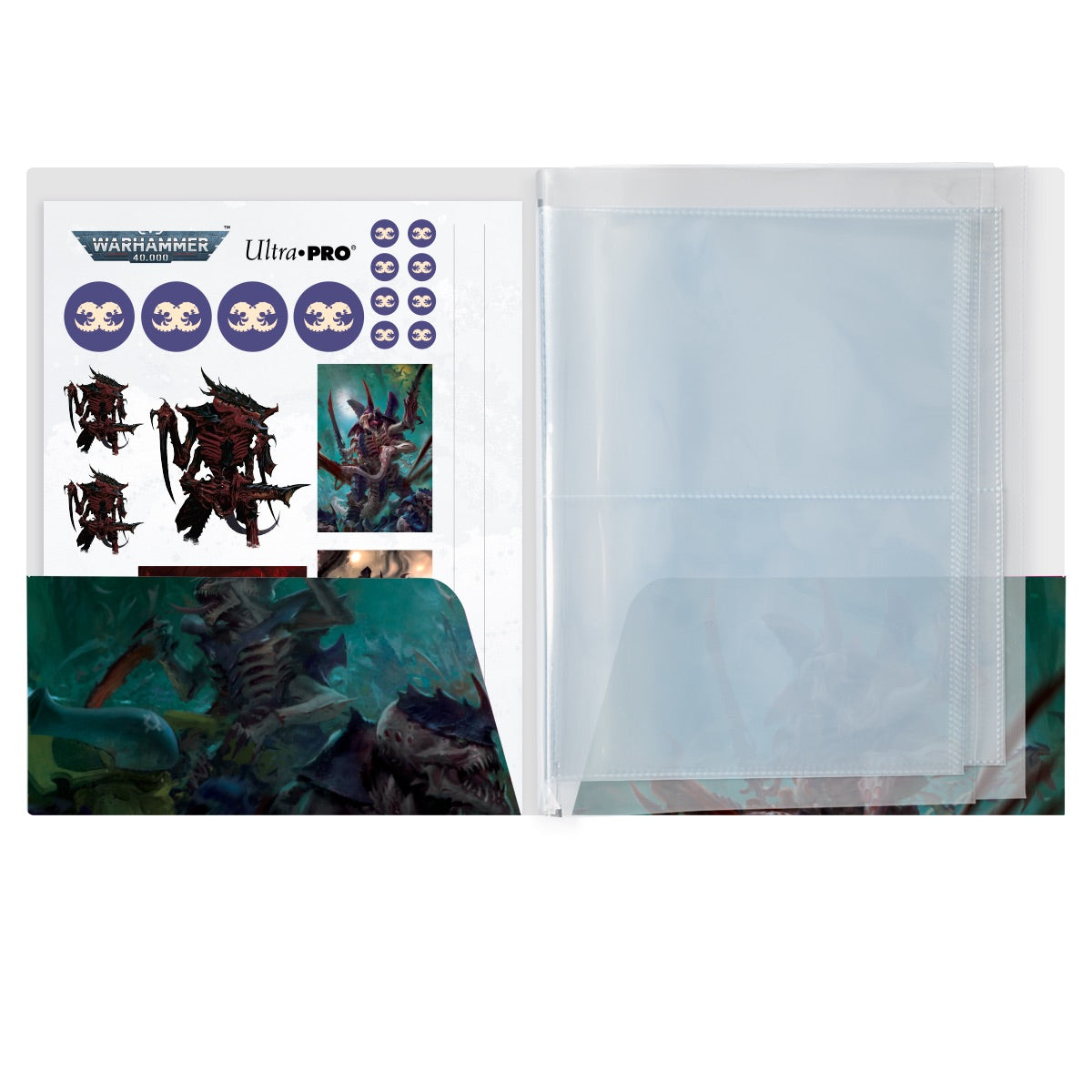 ultra-pro-tyranid-datasheet-folio-f-r-warhammer-40-000 image 2