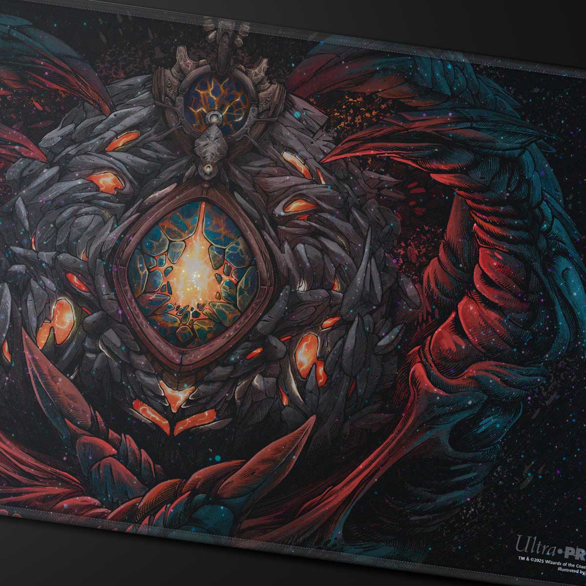 ultra-pro-tarkir-dragonstorm-mox-jasper-holofoil-playmat-f-r-magic-the-gathering image 2