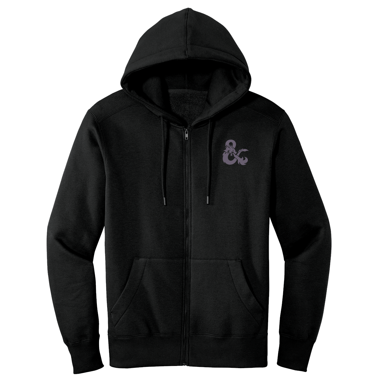 ultra-pro-dungeons-dragons-wizard-class-hoodie-schwarzer-zip-hoodie image 2