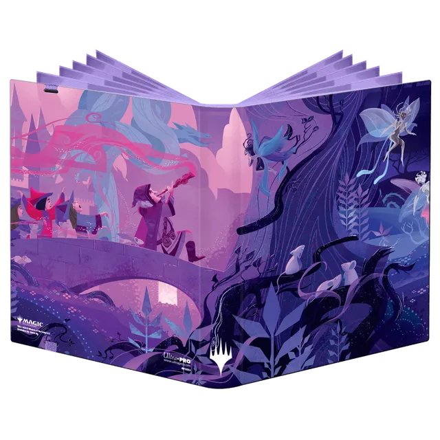 ultra-pro-wilds-of-eldraine-journey-into-the-wilds-9-pocket-pro-binder-f-r-magic image 1