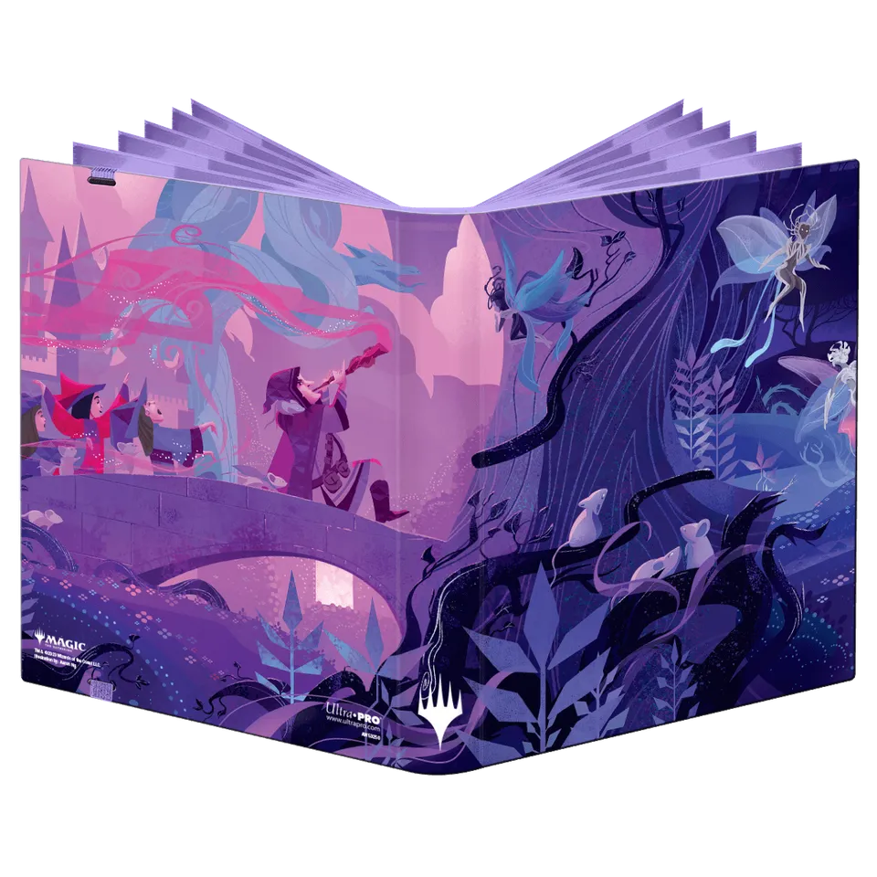 ultra-pro-wilds-of-eldraine-journey-into-the-wilds-9-pocket-pro-binder-f-r-magic image 1