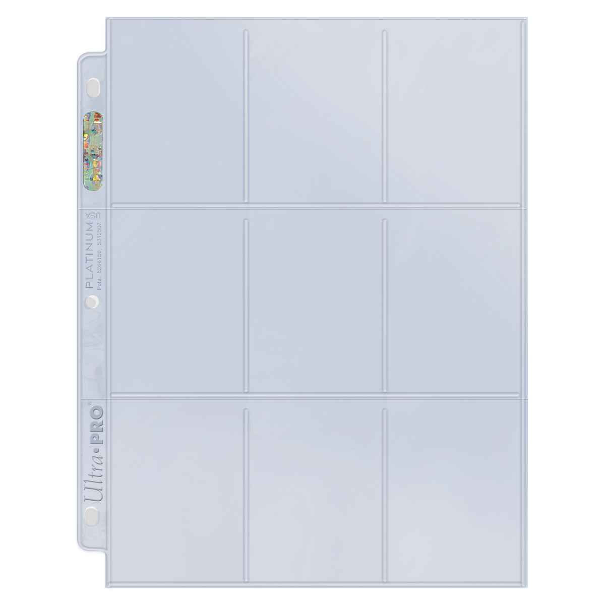 ultra-pro-platinum-series-9-pocket-pages-25ct-einsteckh-llen-f-r-standardkarten image 1