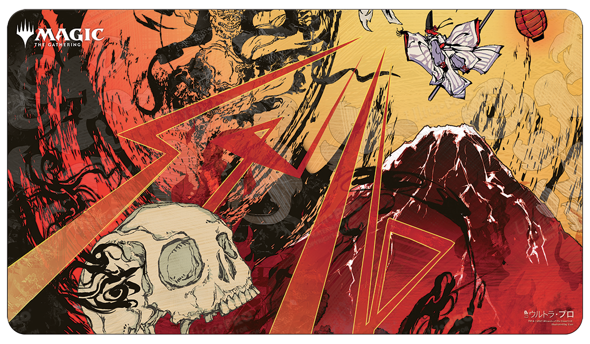ultra-pro-japanese-mystical-archive-42-lightning-bolt-standard-gaming-playmat-f- image 1