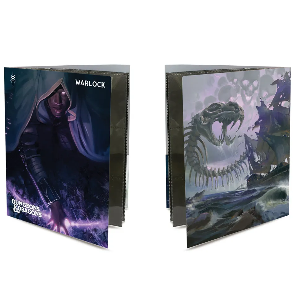 ultra-pro-dungeons-dragons-warlock-class-folio-mit-stickern image 1