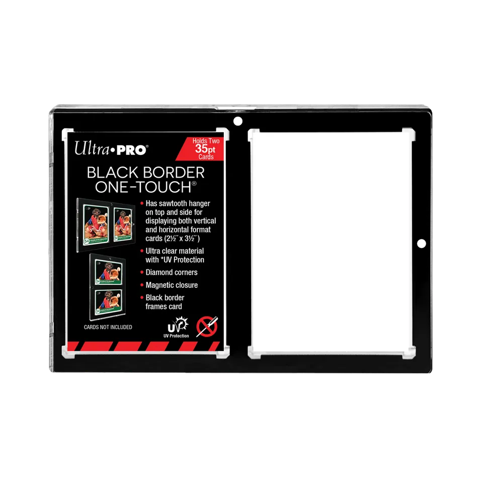 ultra-pro-35pt-2-card-black-border-uv-one-touch-magnet-halter image 1