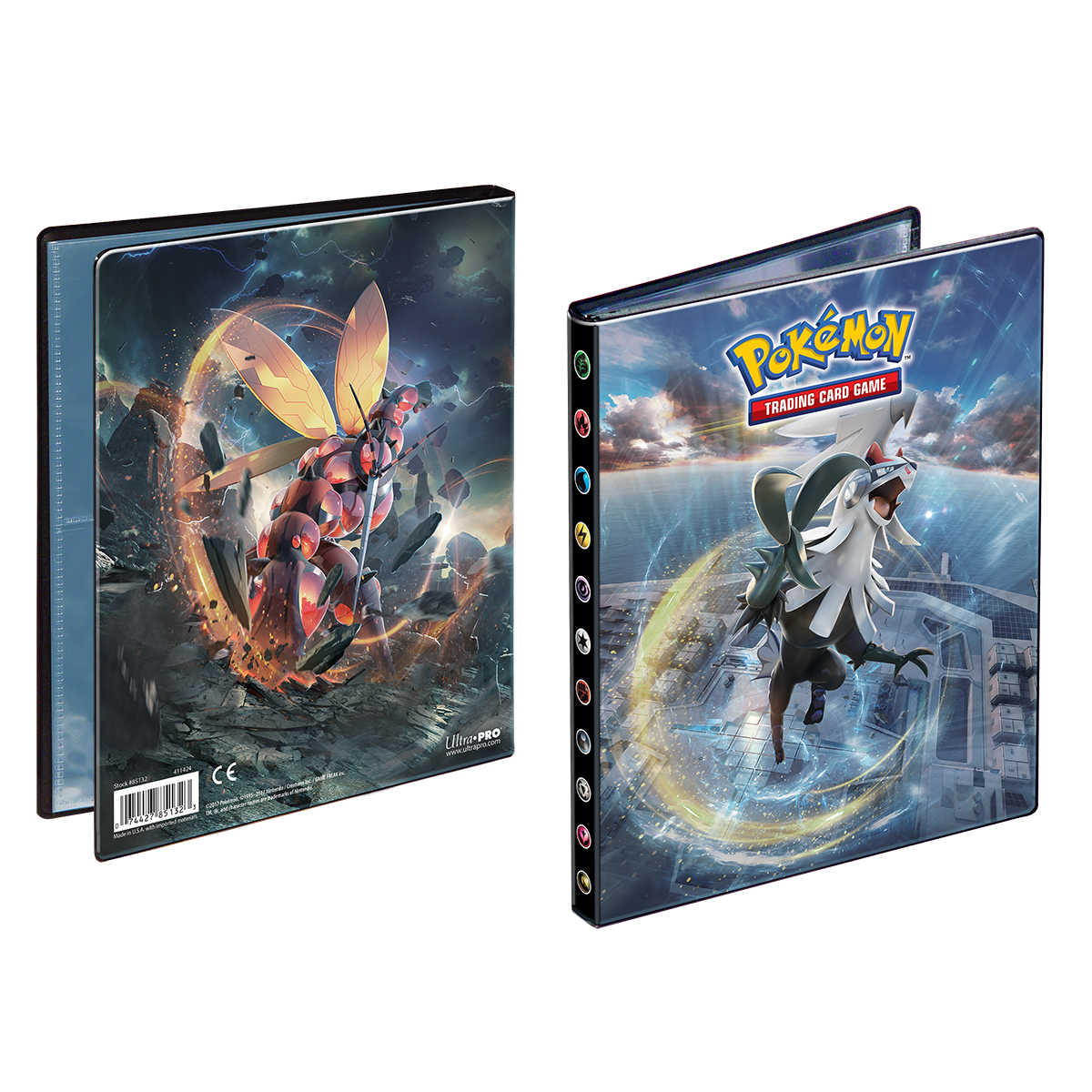 ultra-pro-sun-moon-crimson-invasion-4-pocket-portfolio-f-r-pok-mon image 2
