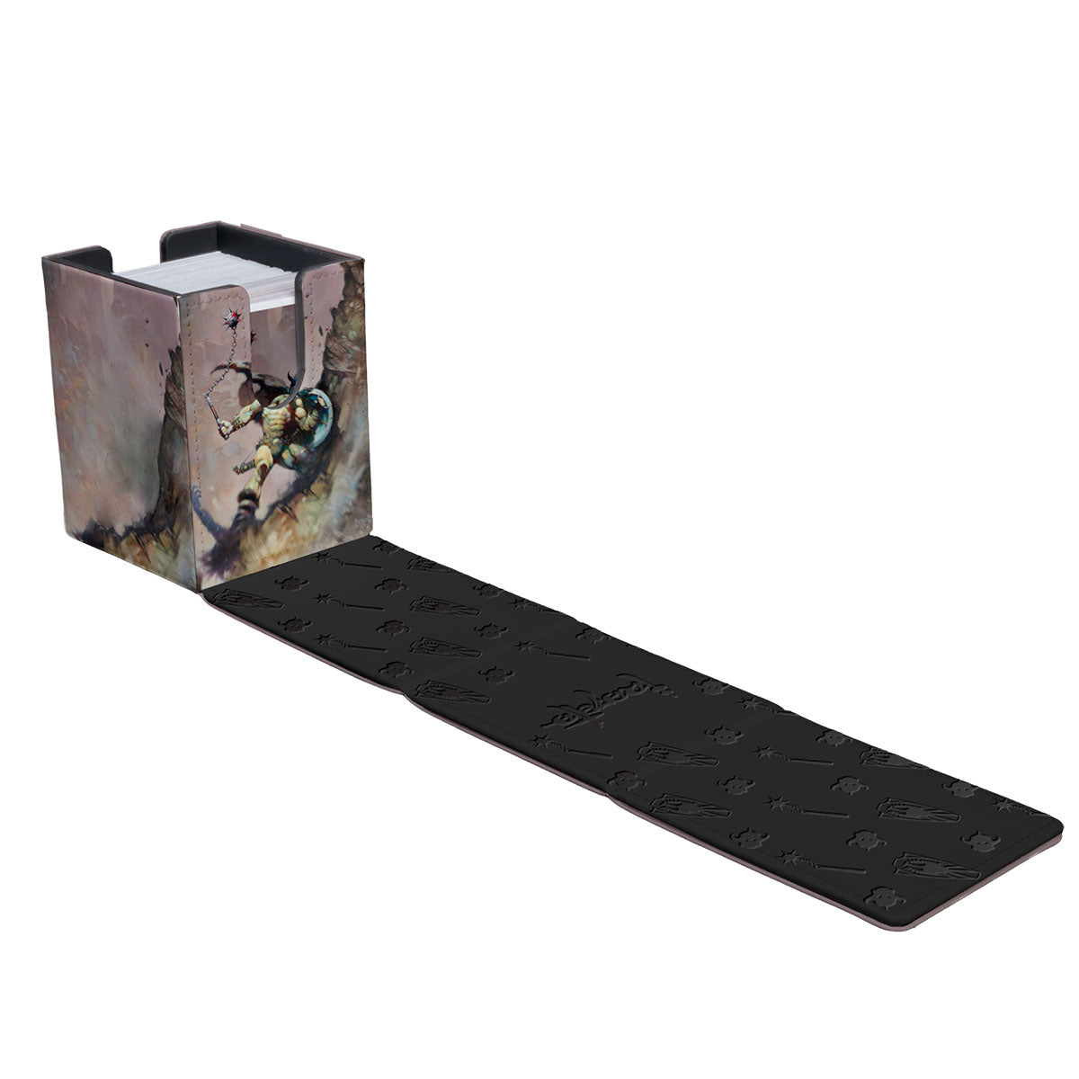 ultra-pro-frank-frazetta-warrior-with-ball-and-chain-alcove-flip-deck-box-f-r-10 image 3