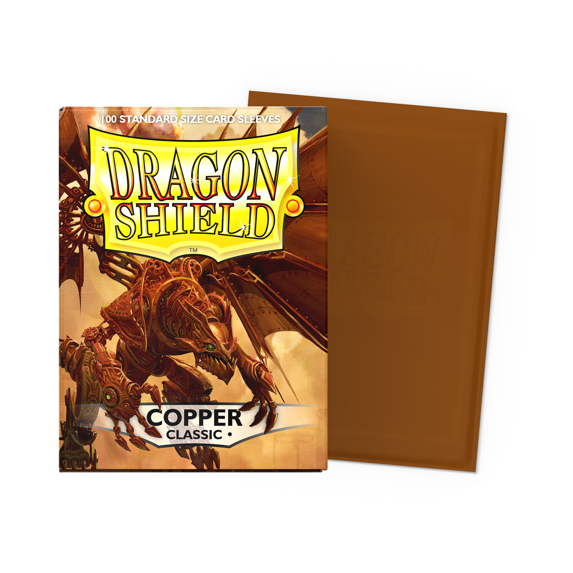 dragon-shield-copper-classic-sleeves-metallic-look image 1