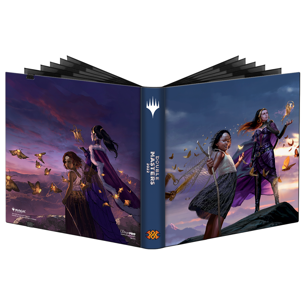ultra-pro-double-masters-liliana-und-aminatou-12-pocket-pro-binder-f-r-magic-the image 1