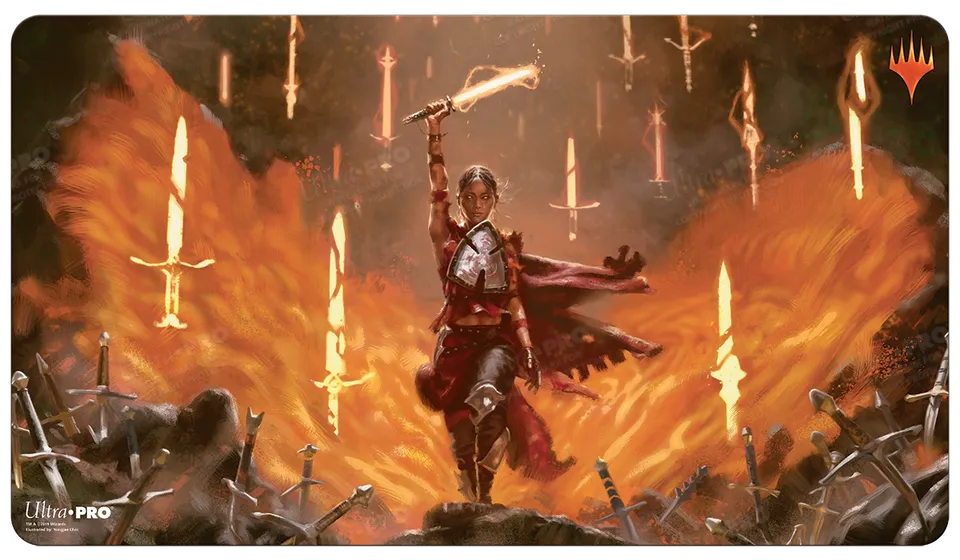 ultra-pro-throne-of-eldraine-irencrag-feat-standard-playmat-f-r-magic-the-gather image 1