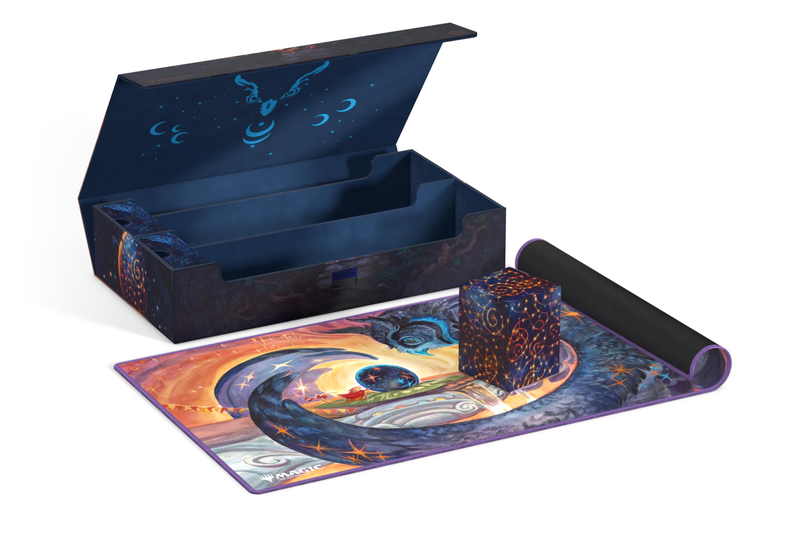 ultimate-guard-omnihive-1000-xenoskin-mtg-bloomburrow-dawn-s-truce-braun-gr-n image 5
