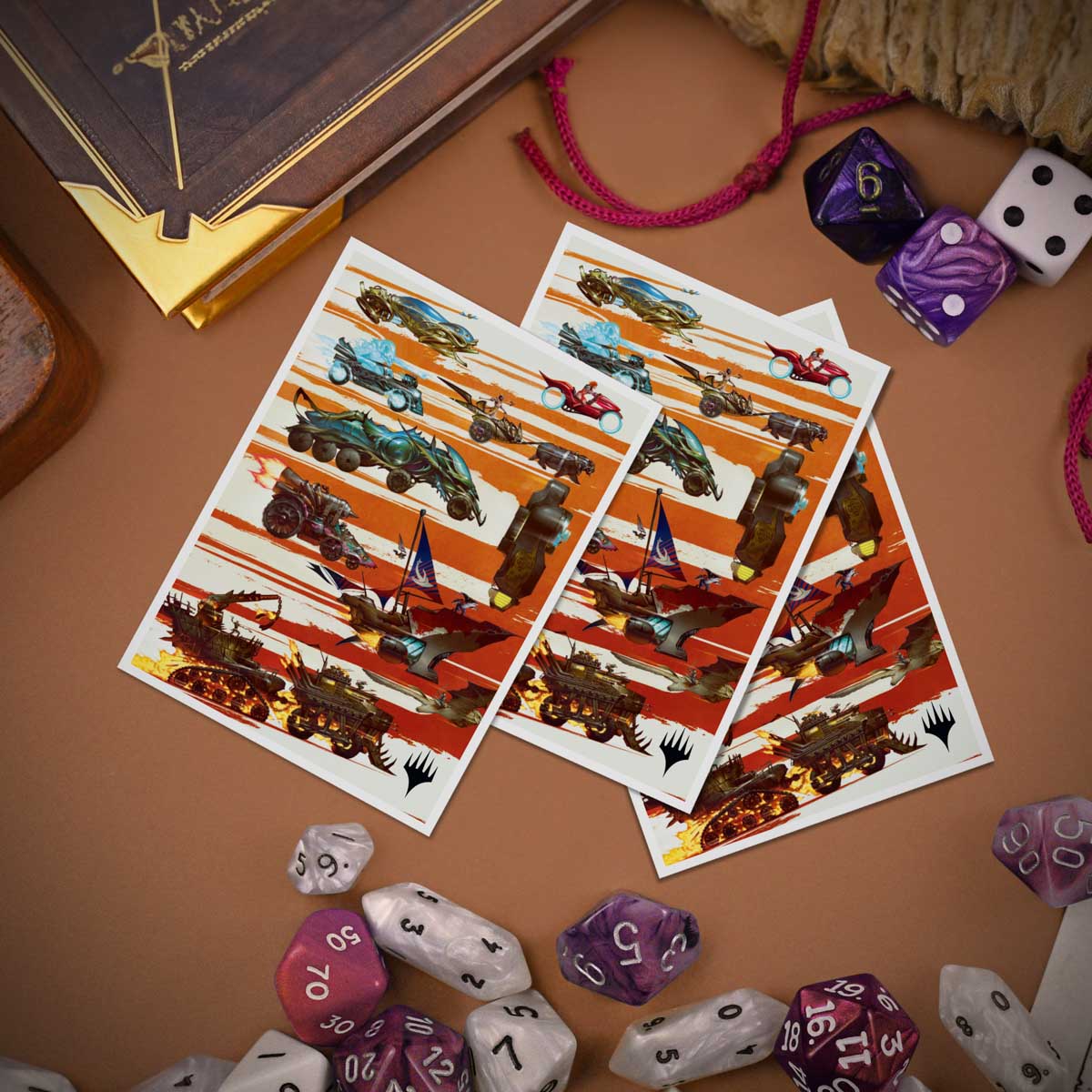 ultra-pro-aetherdrift-finish-line-bundle-105ct-apex-sleeves-f-r-magic-the-gather image 4