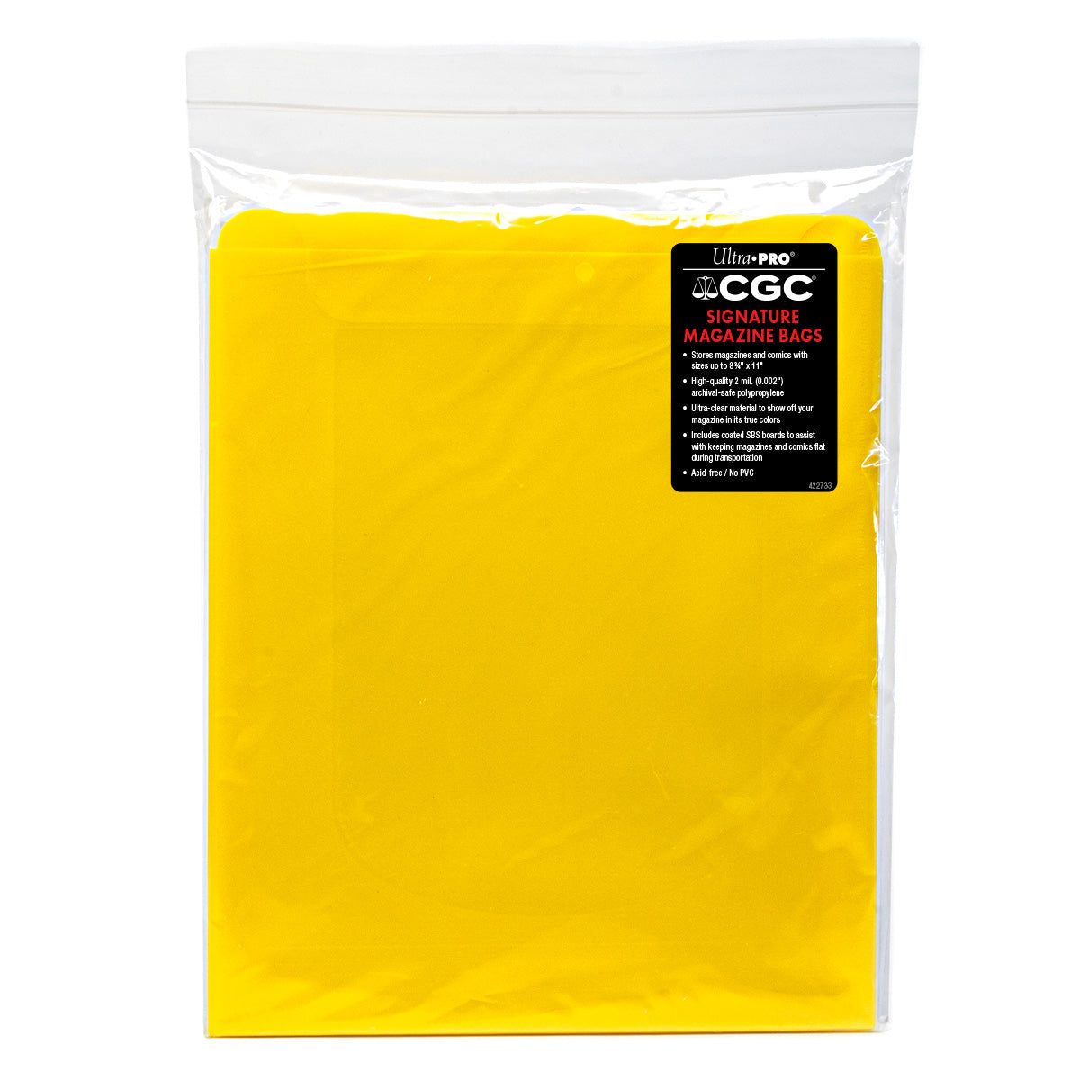 ultra-pro-cgc-signature-series-magazine-bags-and-boards-magazin-schutzset image 2