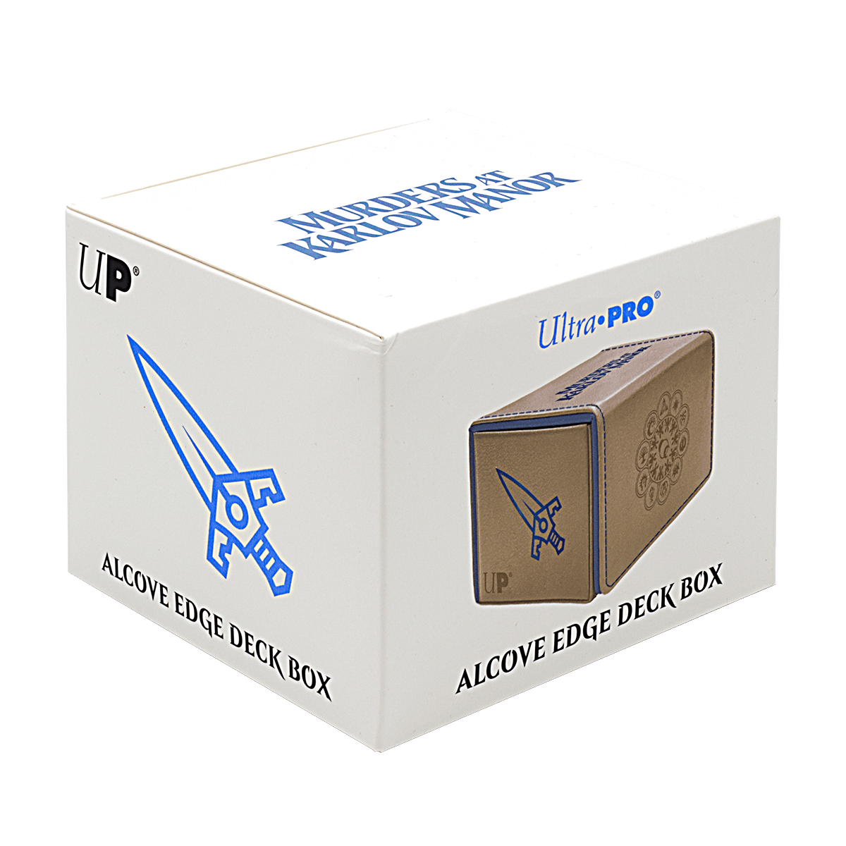 ultra-pro-magic-murders-at-karlov-manor-premium-gold-alcove-edge-deck-box-100-ka image 6