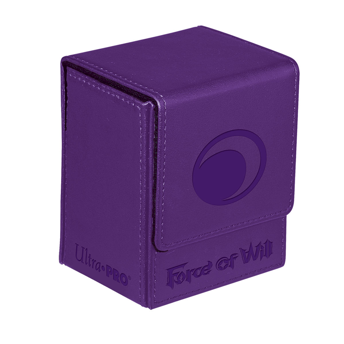 ultra-pro-darkness-magic-stone-flip-deck-box-f-r-force-of-will-lila image 1