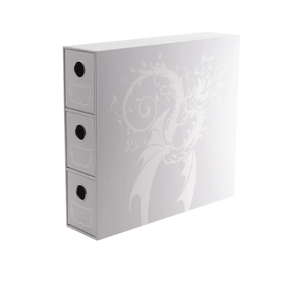 dragon-shield-fortress-3-card-drawers-vertikal-wei image 1