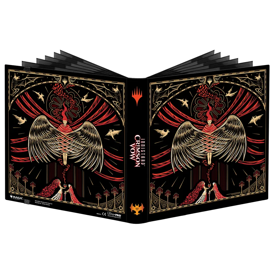 ultra-pro-innistrad-crimson-vow-wedding-invitation-12-pocket-pro-binder-f-r-magi image 1