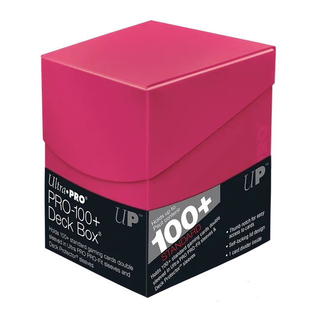 ultra-pro-eclipse-pro-100-deck-box-hot-pink image 1