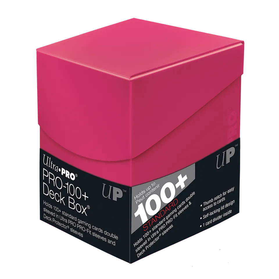 ultra-pro-eclipse-pro-100-deck-box-hot-pink image 1