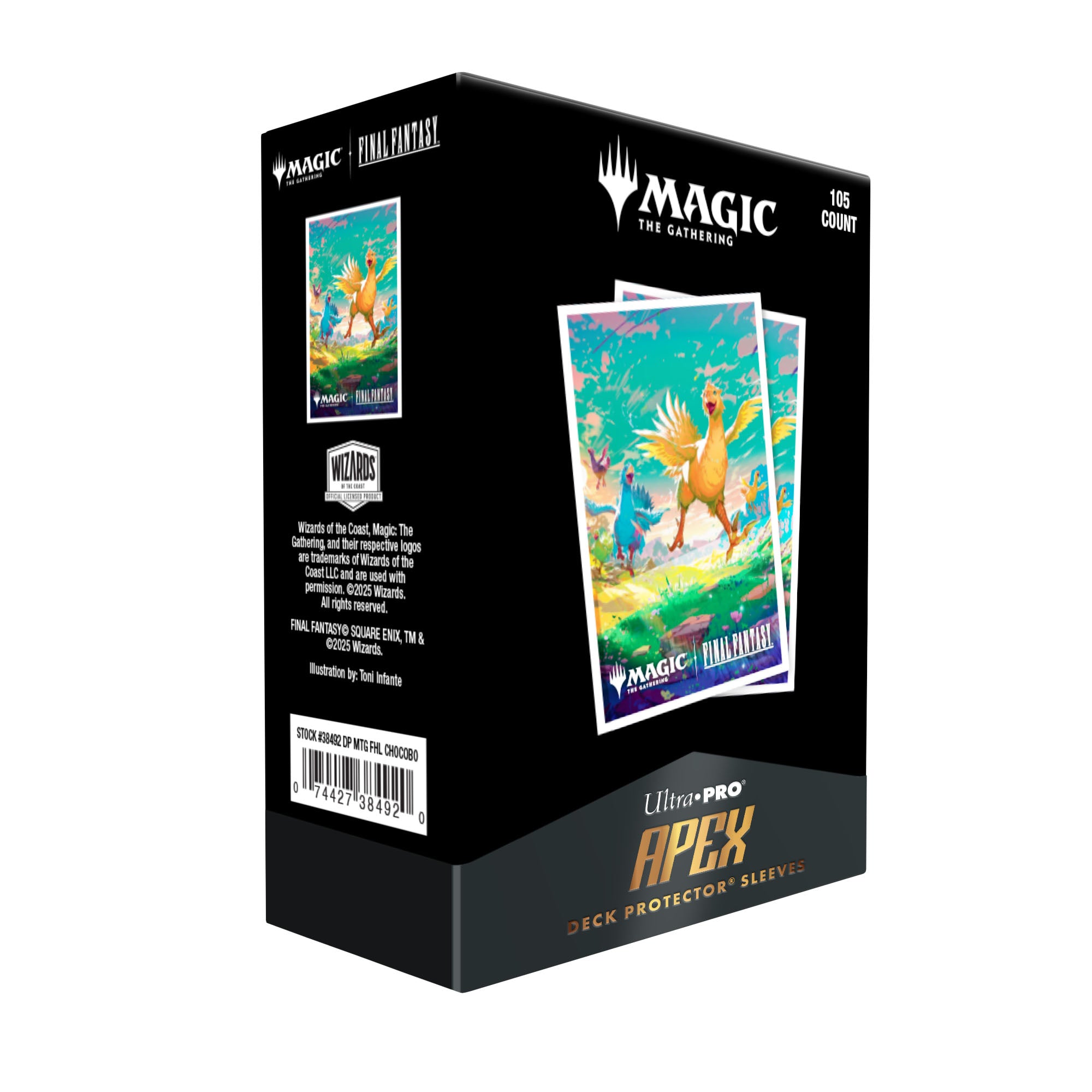 ultra-pro-magic-final-fantasy-chocobo-apex-deck-protector-sleeves-105ct image 5