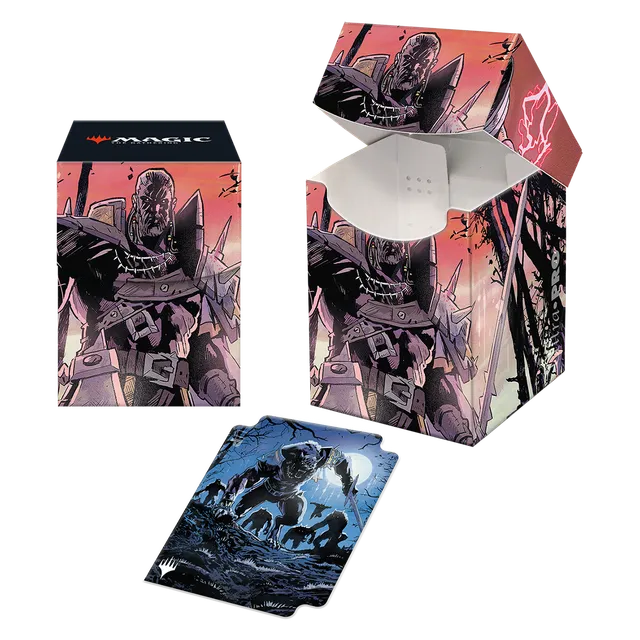 ultra-pro-innistrad-midnight-hunt-tovolar-dire-overlord-100-deck-box-f-r-magic-t image 1