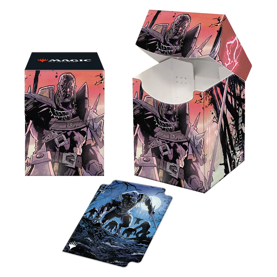 ultra-pro-innistrad-midnight-hunt-tovolar-dire-overlord-100-deck-box-f-r-magic-t image 1