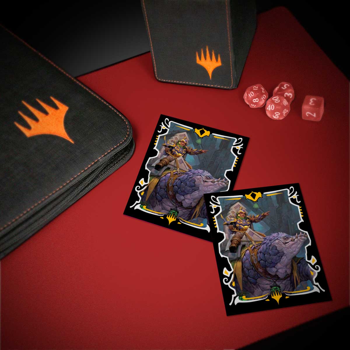 ultra-pro-tarkir-dragonstorm-felothar-the-steadfast-100ct-deck-protector-sleeves image 2