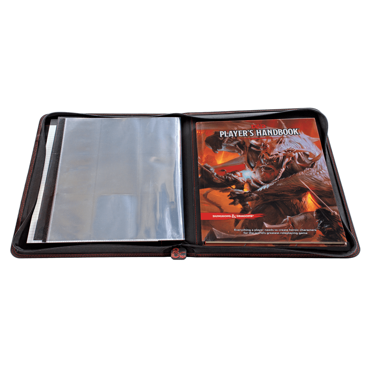 ultra-pro-dungeons-dragons-premium-zippered-book-character-folio-schwarz image 2